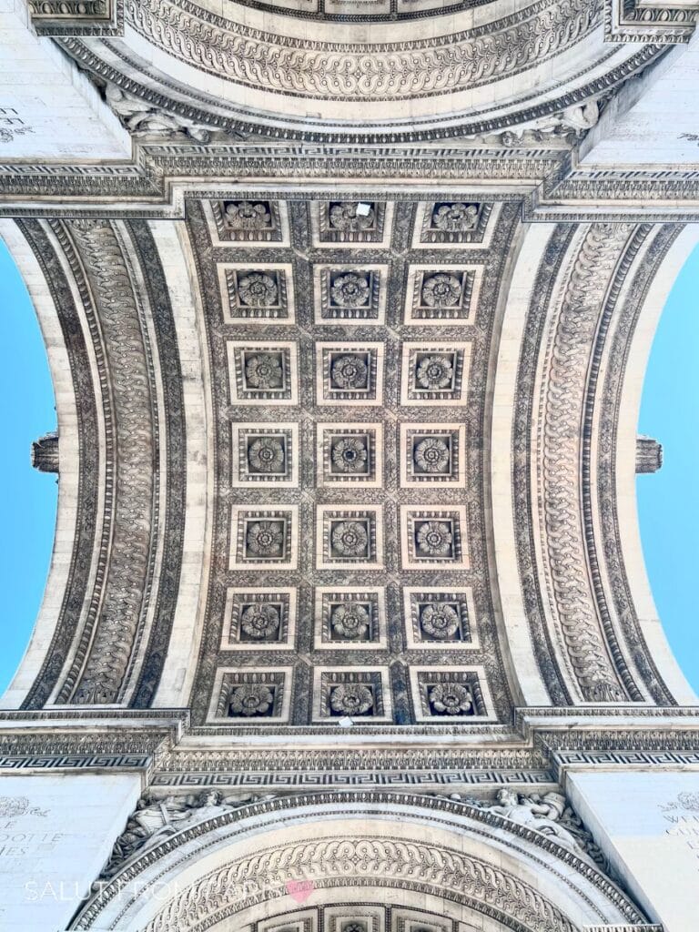 Inside the Arc de Triomphe: exhibition and historic facts