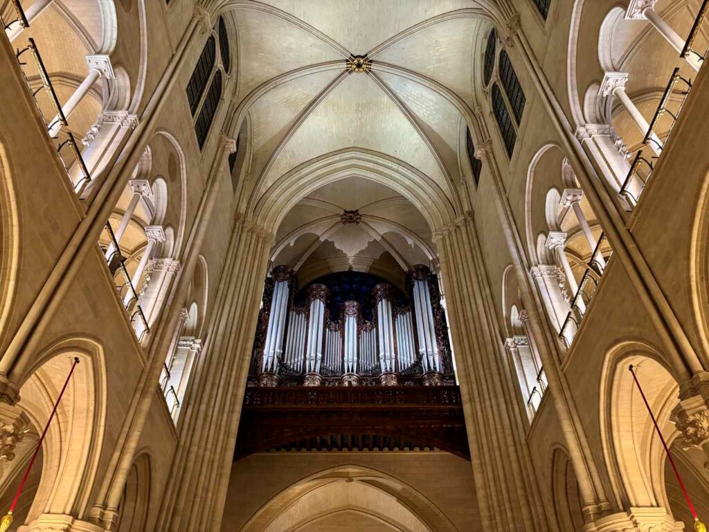 Inside Notre Dame Organ