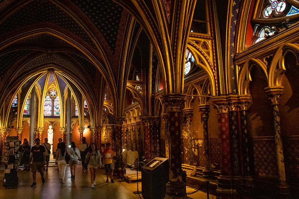 Image of Lower chapel Sainte Chapelle Paris