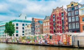 Bloemenmarkt, the flower market.